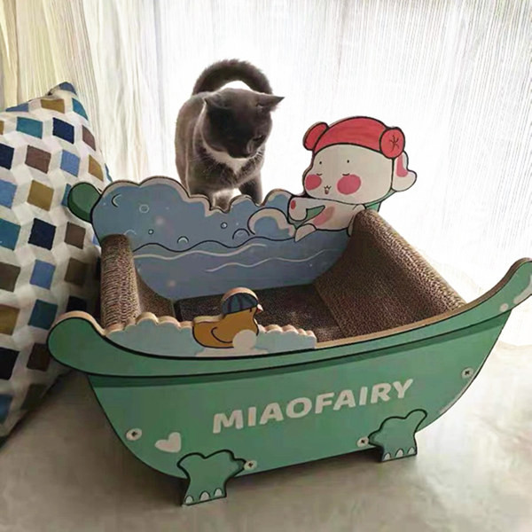 Ξύστρα γάτας σε δύο μοντέλα