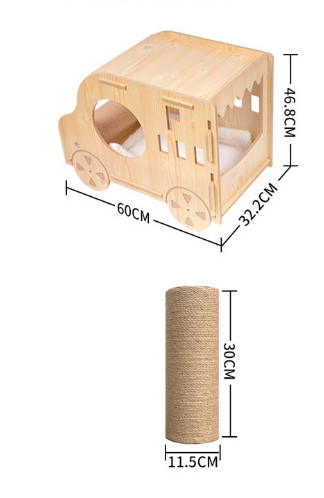 Puidust kraabits kassidele - mitu mudelit