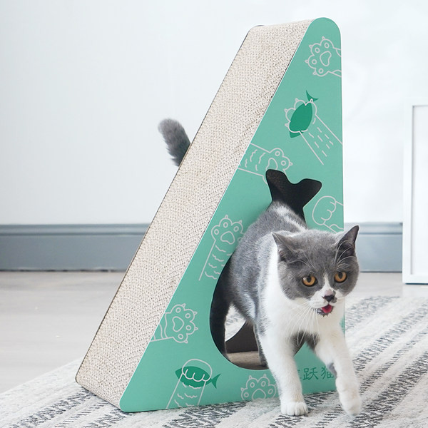 Scratcher pentru pisici - diferite modele