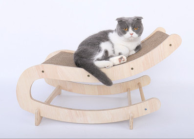 Scarlet pentru pisici din hartie ondulata potrivita pentru dormit