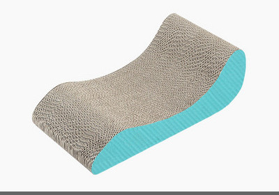 Scarlet pentru pisici din hartie ondulata potrivita pentru dormit