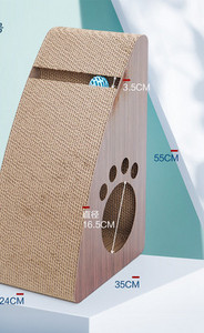 Ξυστό για γάτες - από κυματοειδές χαρτί