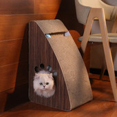 Ξυστό για γάτες - από κυματοειδές χαρτί