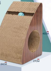 Ξυστό για γάτες - από κυματοειδές χαρτί