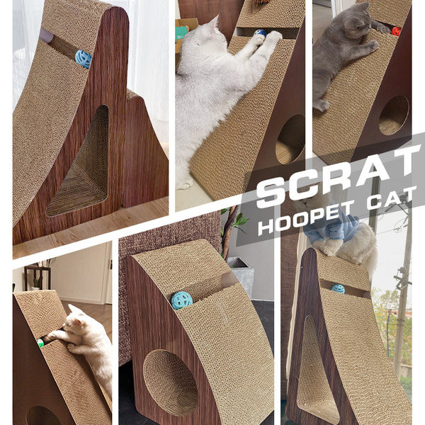 Ξυστό για γάτες - από κυματοειδές χαρτί