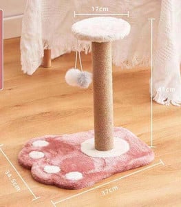 Ξύστρα γάτας από ξύλο και σιζάλ