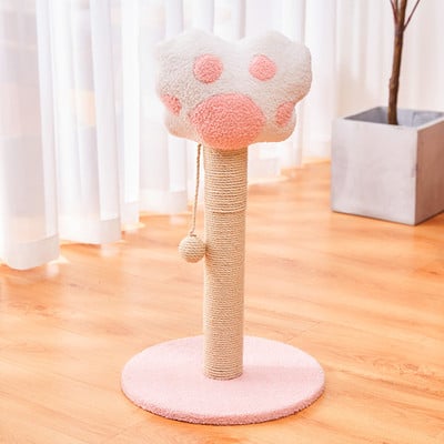 Ξύστρα γάτας από ξύλο και σιζάλ