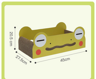 Scarlet pentru pisici cu hartie ondulata - mai multe modele