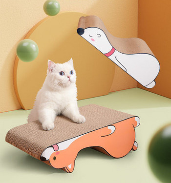 Драскалка  за котки от гофрирана хартия