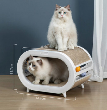 Ξύστρα για γάτες - δύο μοντέλα