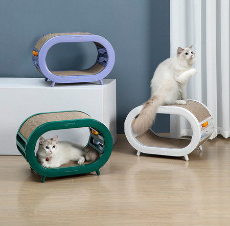 Scratcher kassidele - kaks mudelit