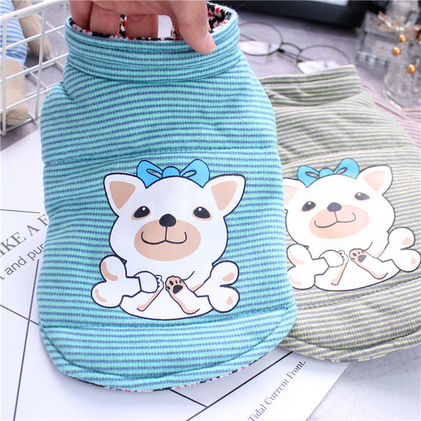 Vesta cu doua fete pentru caini