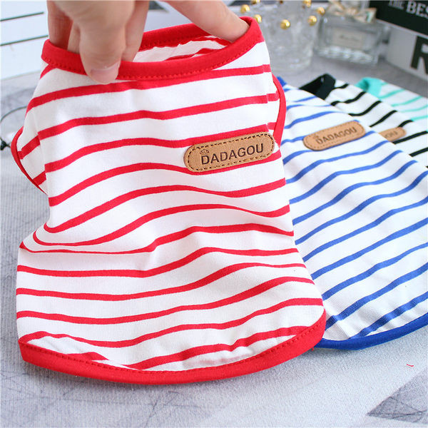 Bluză pentru câine cu dungi