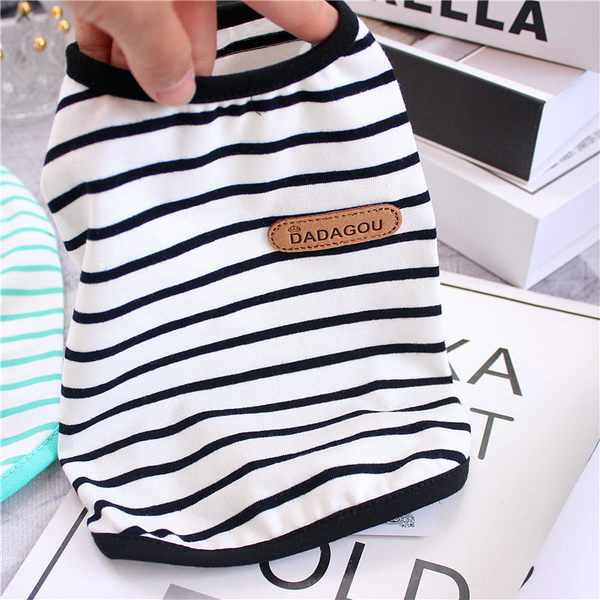 Bluză pentru câine cu dungi