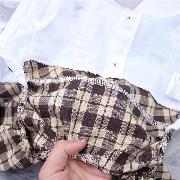 Koera ruuduline kombinesoon või kleit