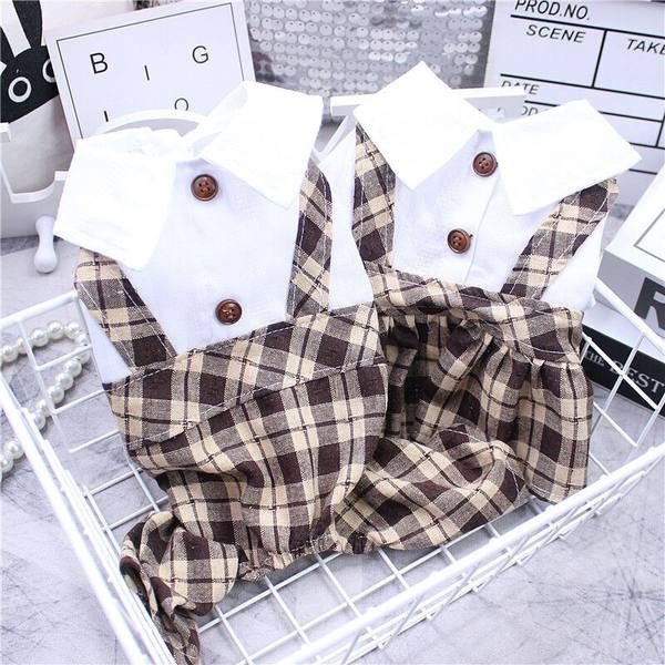 Koera ruuduline kombinesoon või kleit