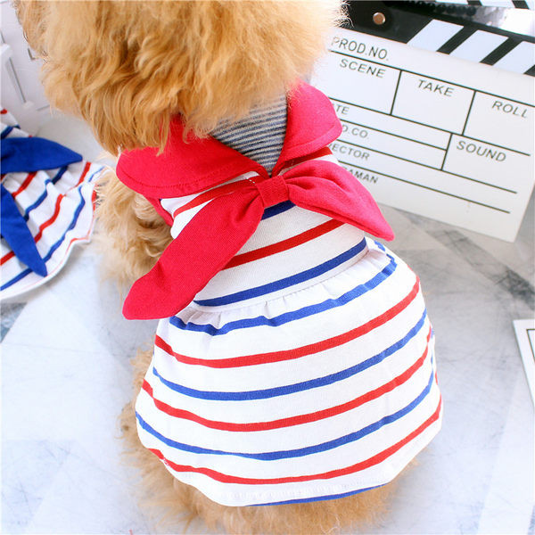 Bluza cu dungi pentru caini
