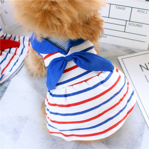 Bluza cu dungi pentru caini
