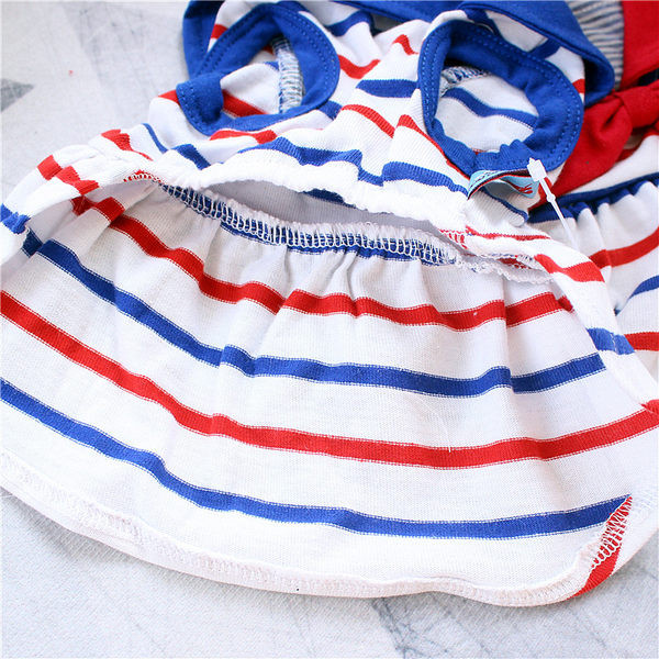 Bluza cu dungi pentru caini