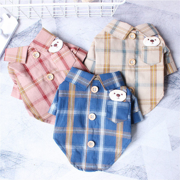 Ruuduline särk koerale