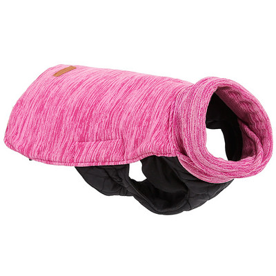 Jachetă pentru câini cu două fețe