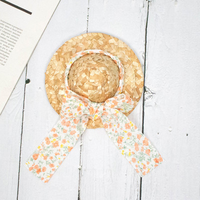 Salopetă cu model floral sau pălărie pentru câini