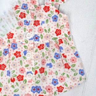 Rochie de vara pentru caini cu model floral