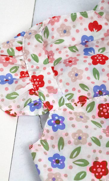 Rochie de vara pentru caini cu model floral