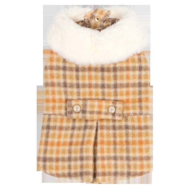 Palton cald in carouri pentru un caine