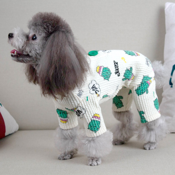 Salopeta cu imprimeu pentru caini