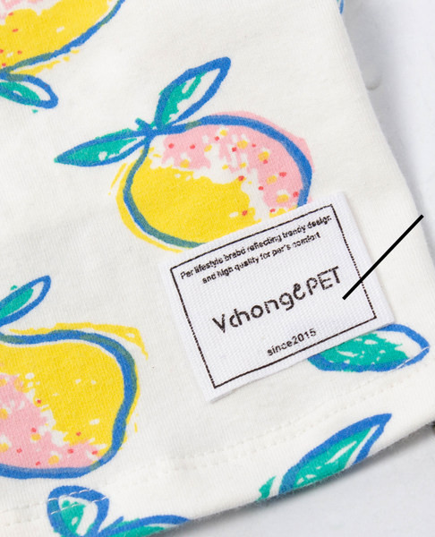 Maieu sau rochie din bumbac cu model colorat