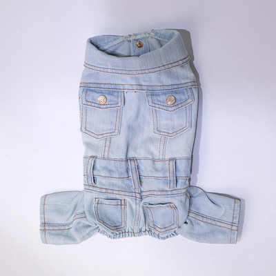 Τζιν φόρμες με τσέπες για σκύλους