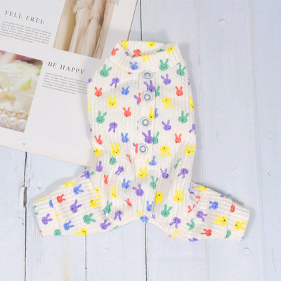 Kahes värvitoonis plisseeritud pluus koertele