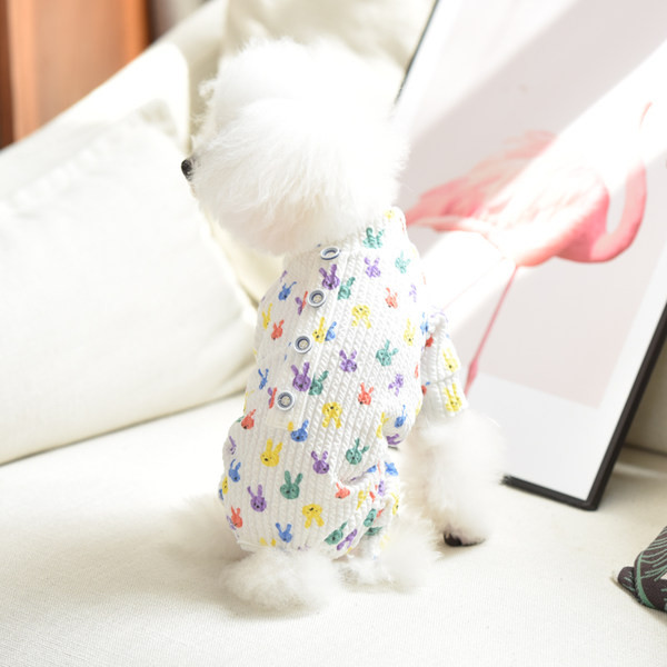 Kahes värvitoonis plisseeritud pluus koertele