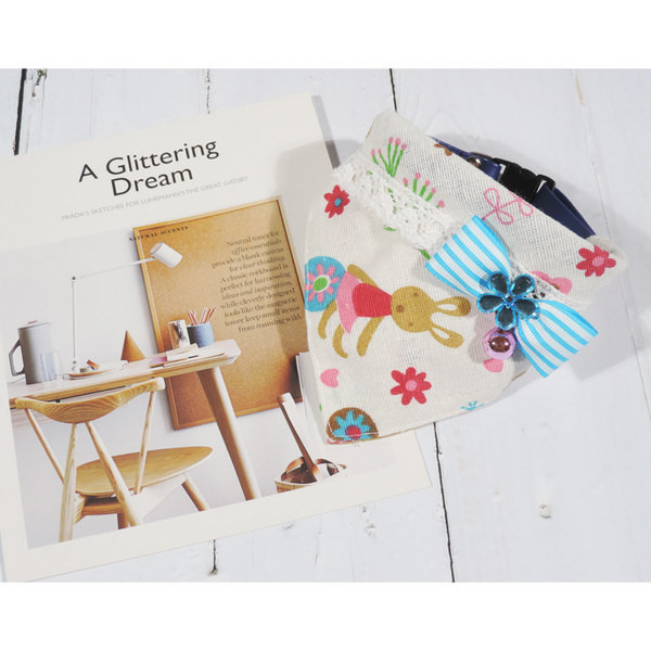 Şal pentru câini cu model colorat