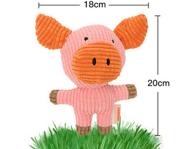 Λούτρινο παιχνίδι για σκύλους σε σχήμα ζώων