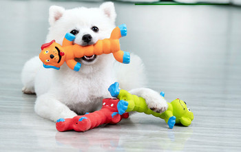Латексова музикална играчка за дъвчене - за малки и средни кучета