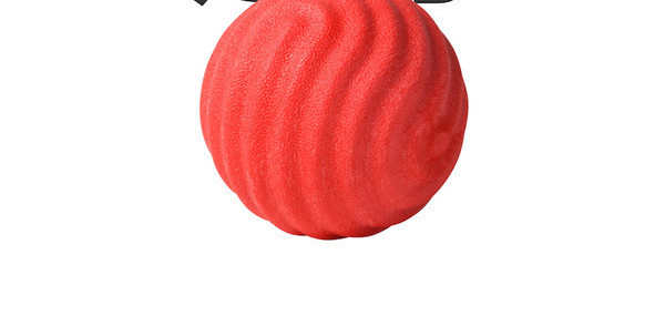 Câine joacă mingea