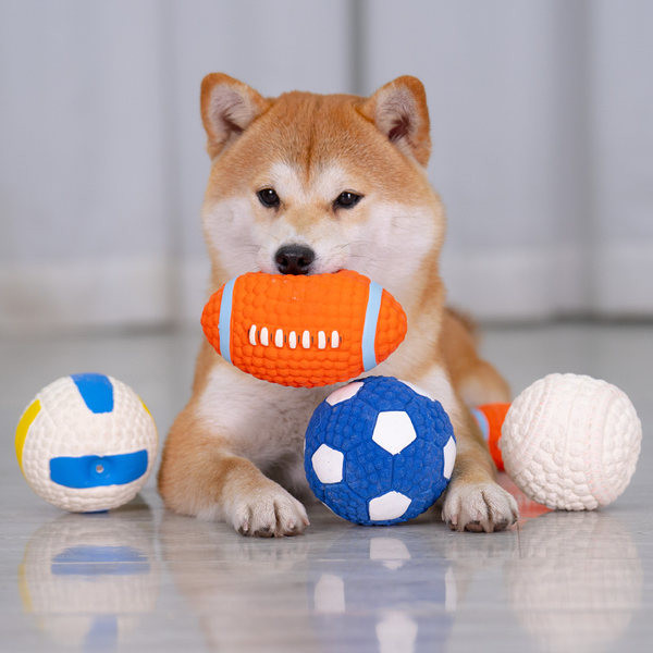 Jucărie de mestecat din cauciuc - pentru câini mici și mijlocii