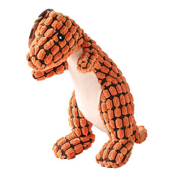 Плюшена играчка за кучета във формата на динозавър