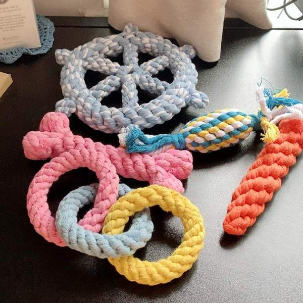 Παιχνίδι με σχοινί για σκύλους