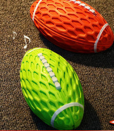 Minge de cauciuc pentru câini pentru joacă și mestecat