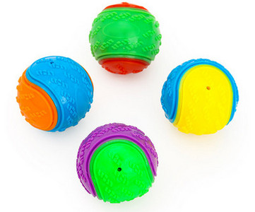 Koertele sobiv silikoonist närimispall