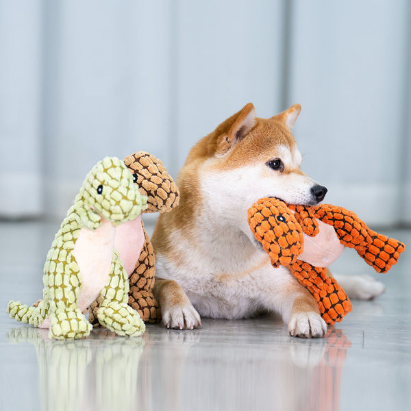 Jucărie moale de plus pentru câini