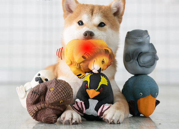 Jucărie din silicon în formă de animale pentru câini