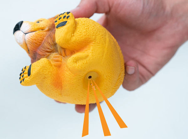 Jucărie din silicon în formă de animale pentru câini