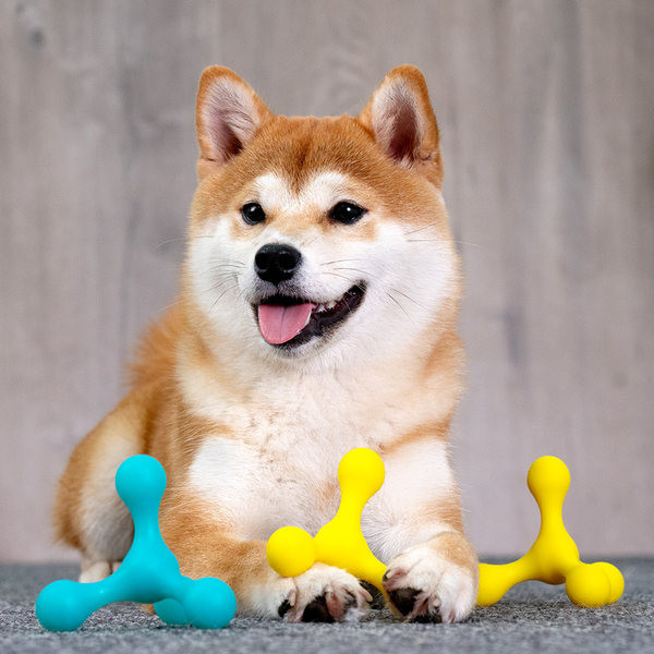 Jucărie din silicon pentru jocul cu câinii