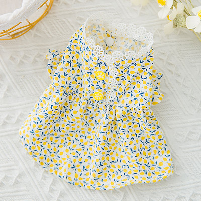 Rochie cu dantela pentru caini