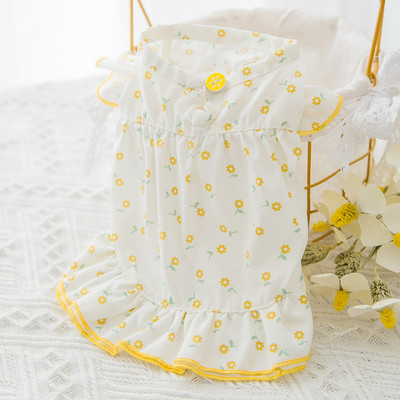 Rochie cu dantela pentru caini