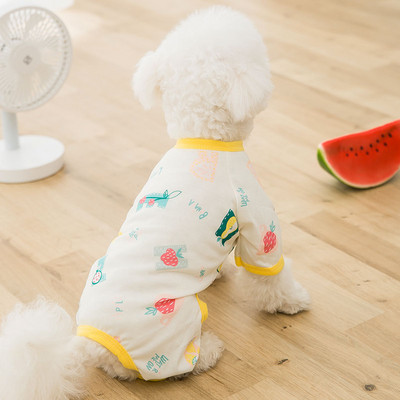 Corp pentru caini cu model colorat